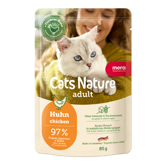mera Cats Nature Adult Huhn nass Verpackung