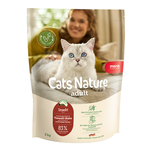mera Cats Nature Adult Insekt Verpackung