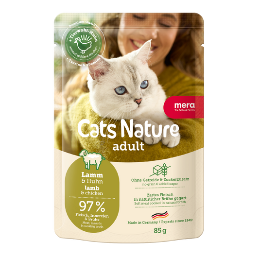 mera Cats Nature Adult Lamm nass Verpackung