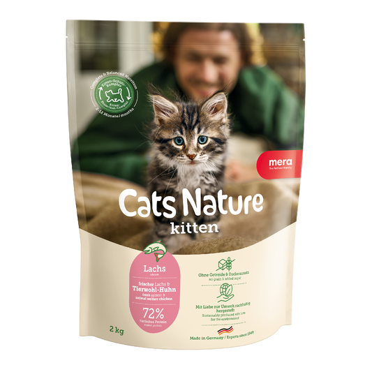 mera Cats Nature kitten Lachs Verpackung