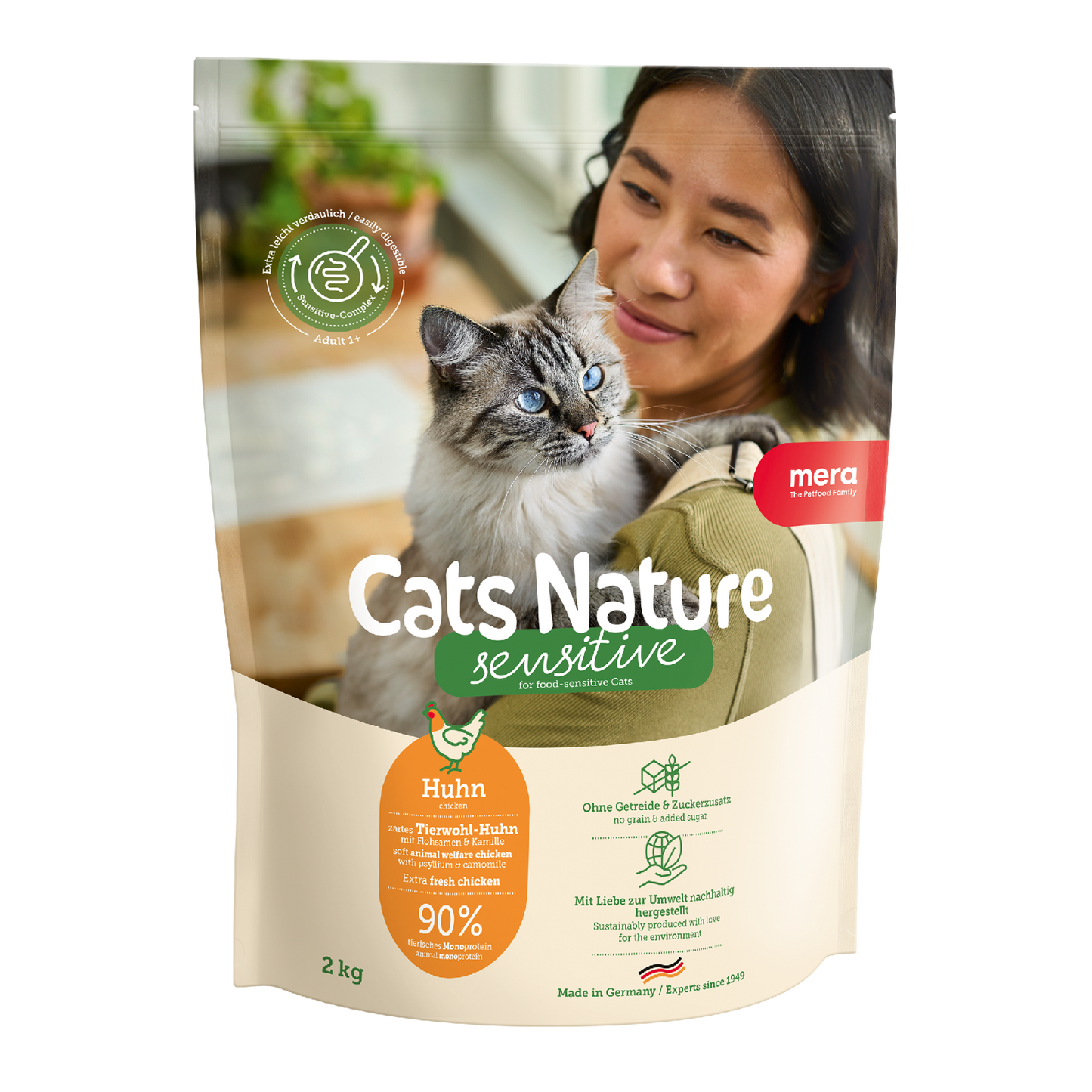 mera Cats Nature Sensitive Huhn Verpackung