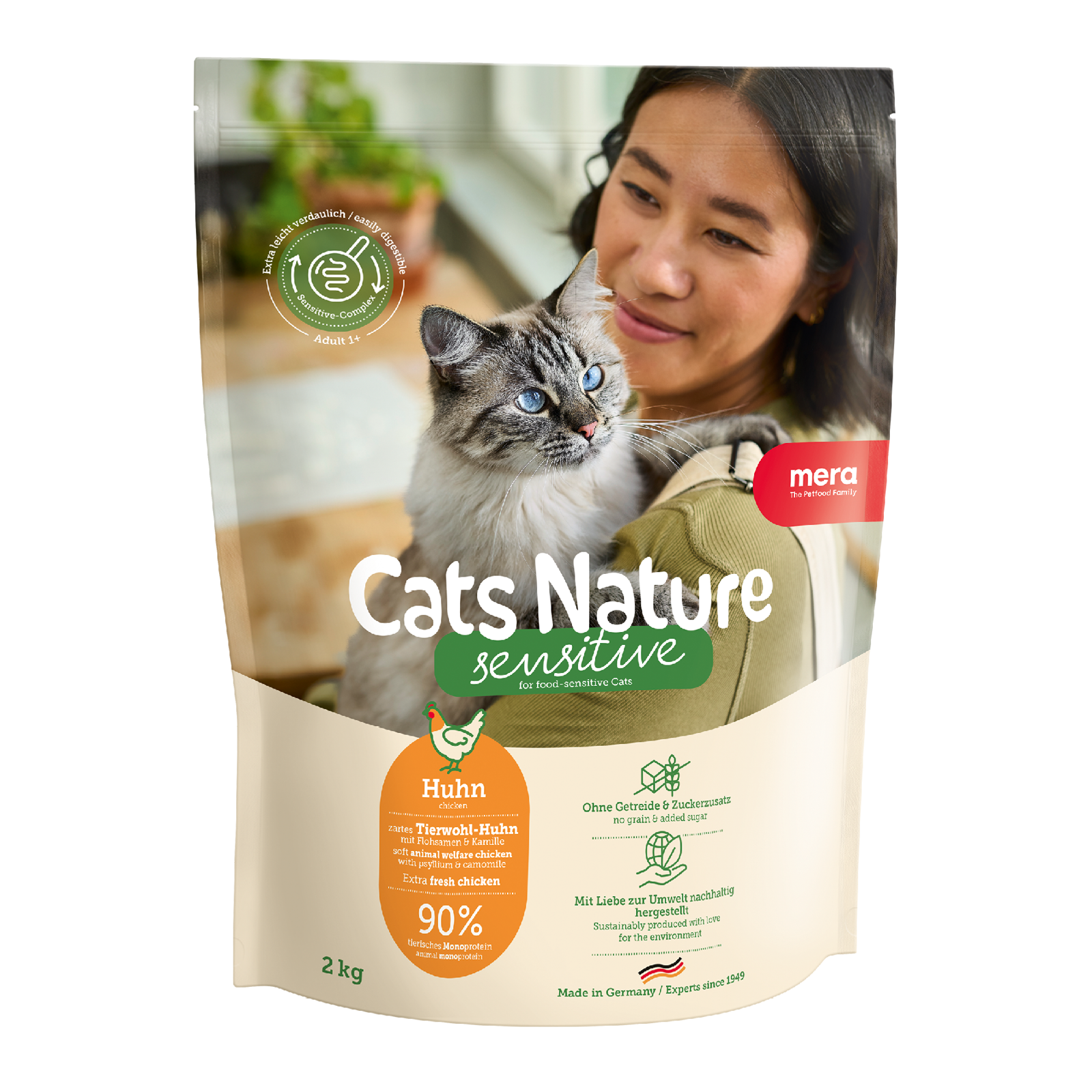 mera Cats Nature Sensitive Huhn Verpackung