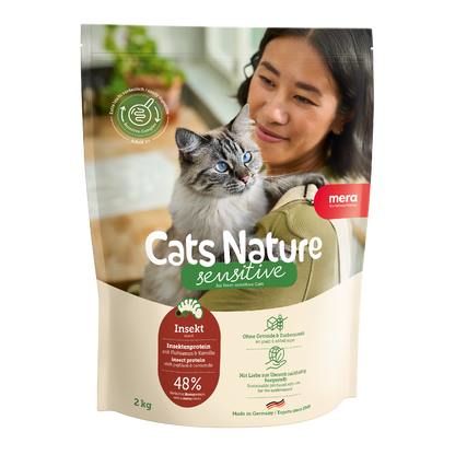 mera Cats Nature Sensitive Insekt Verpackung