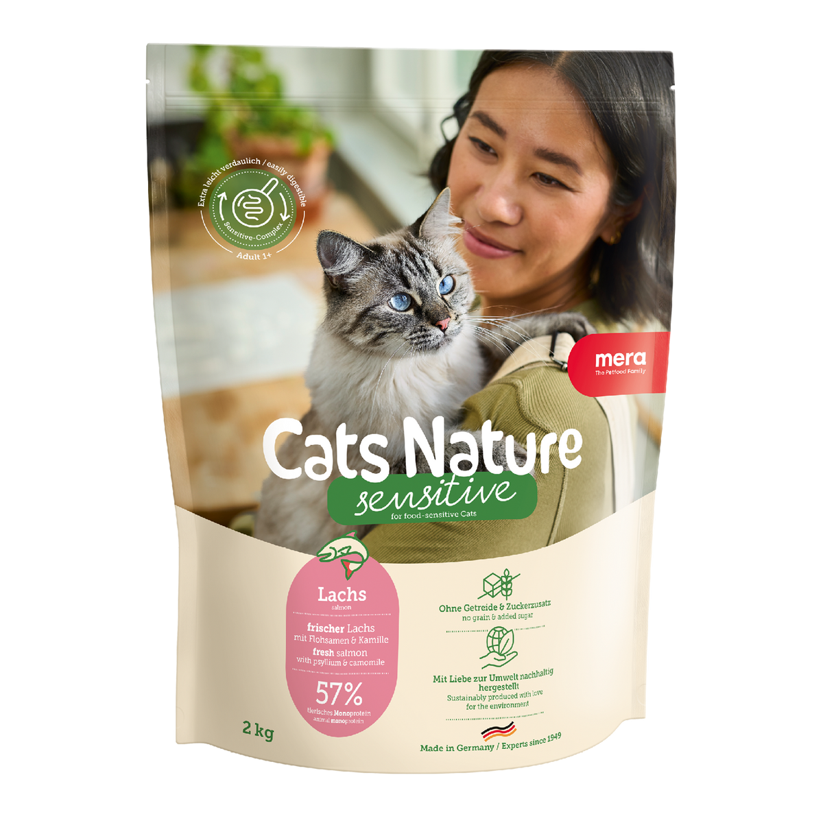mera Cats Nature Sensitive Lachs Verpackung