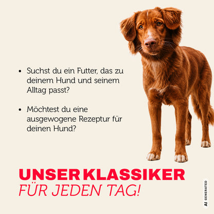 Trockenfutter mit Geflügel