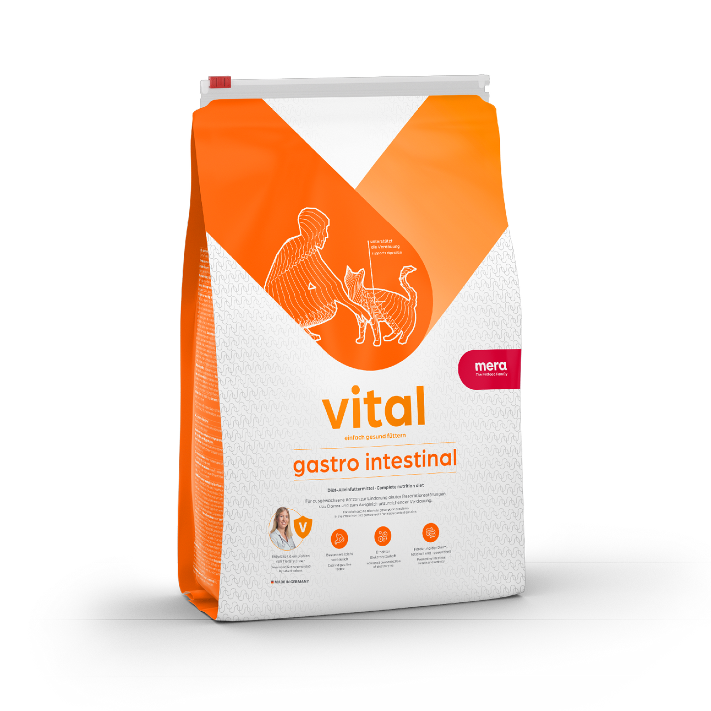mera vital gastro intestinal Katze Verpackung