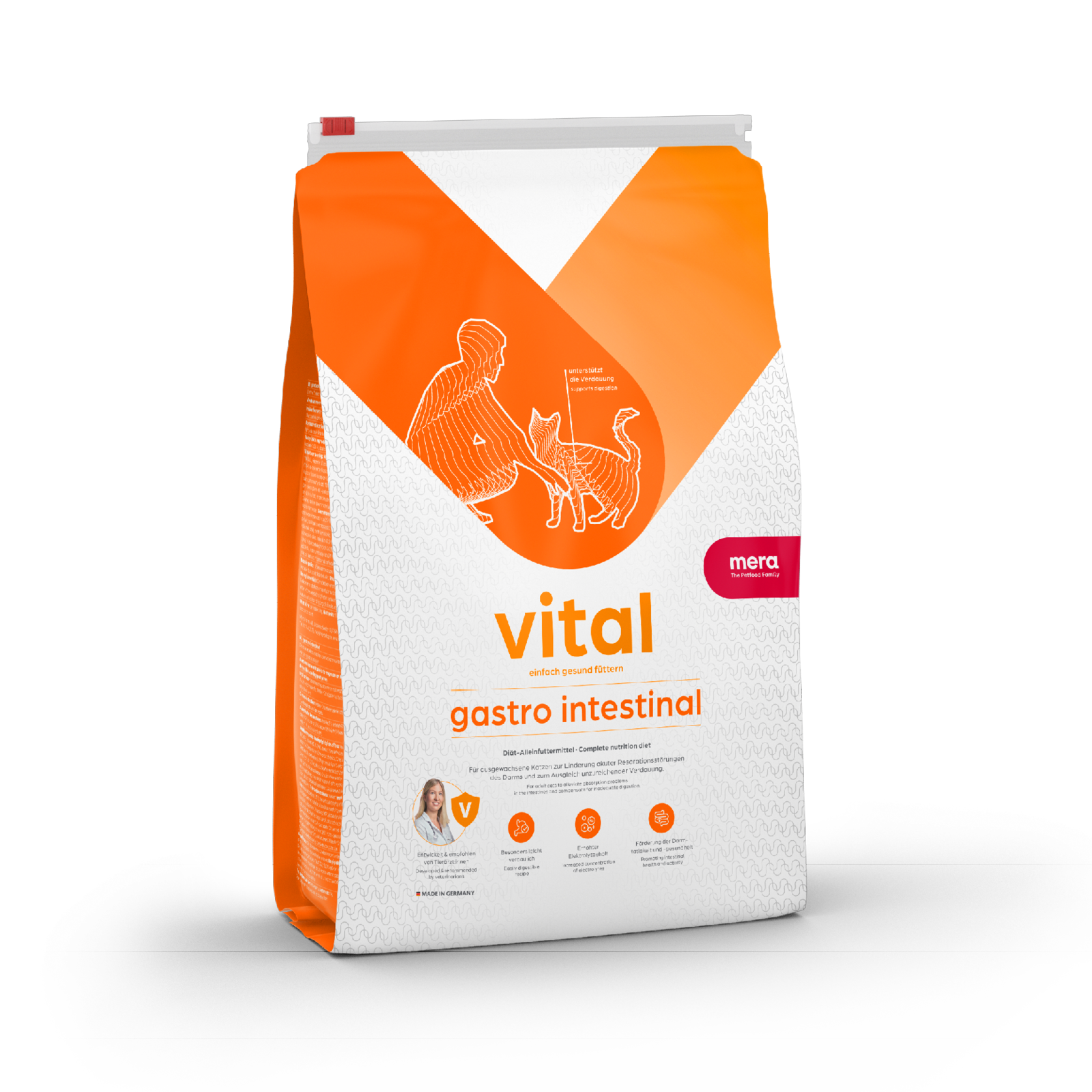 mera vital gastro intestinal Katze Verpackung