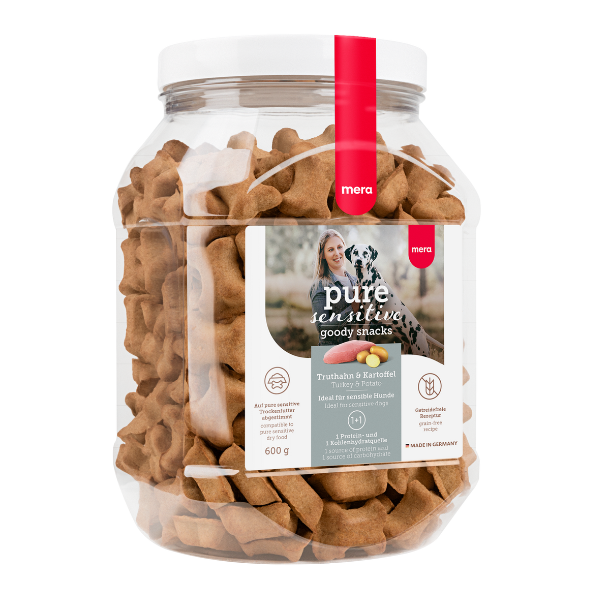 mera pure sensitive goody snacks Truthahn & Kartoffel Packshot