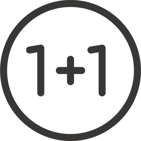 mera pure sensitive Icon - 1 und 1 Konzept